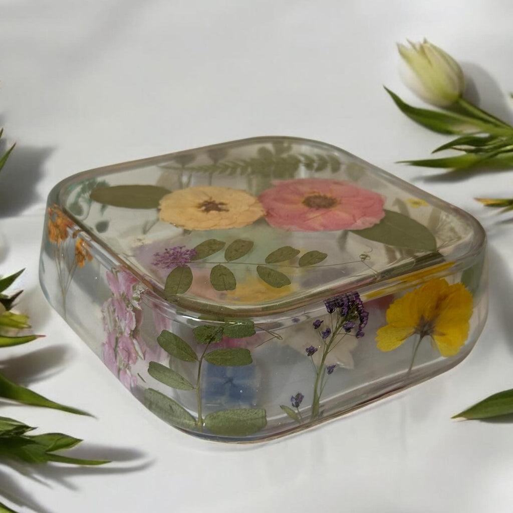 Floral Trinket Box