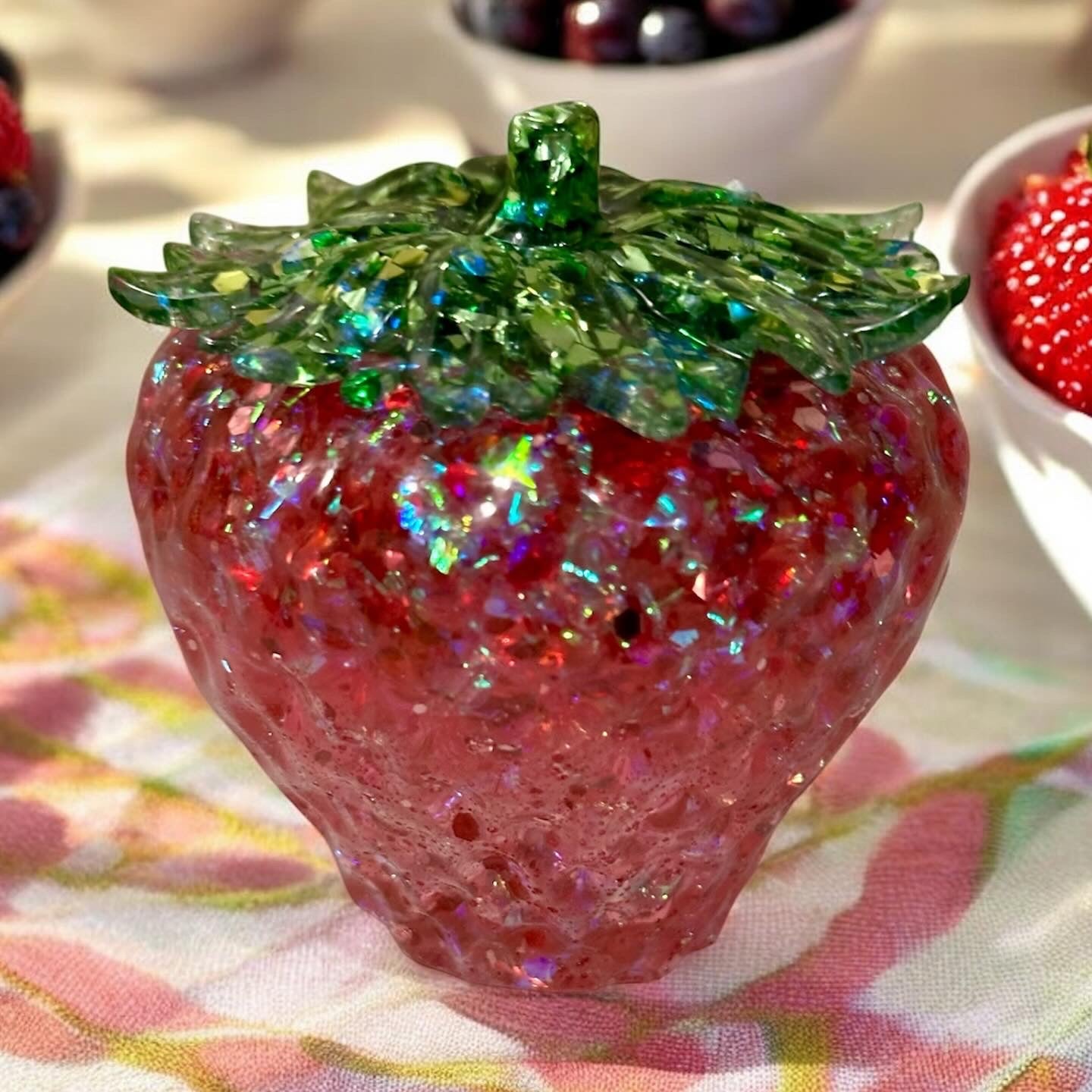 Strawberry Keepsake Jar Collection