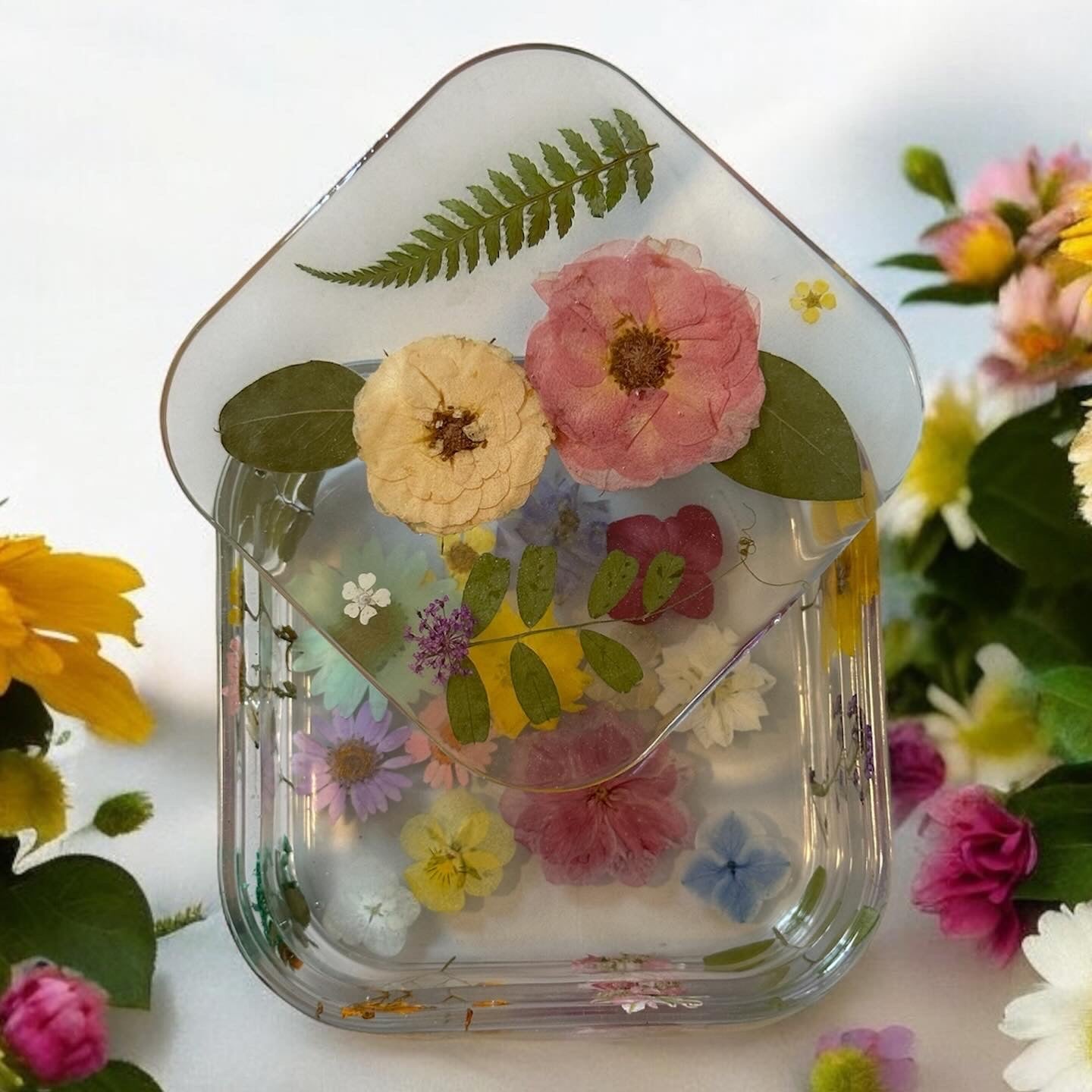 Floral Trinket Box