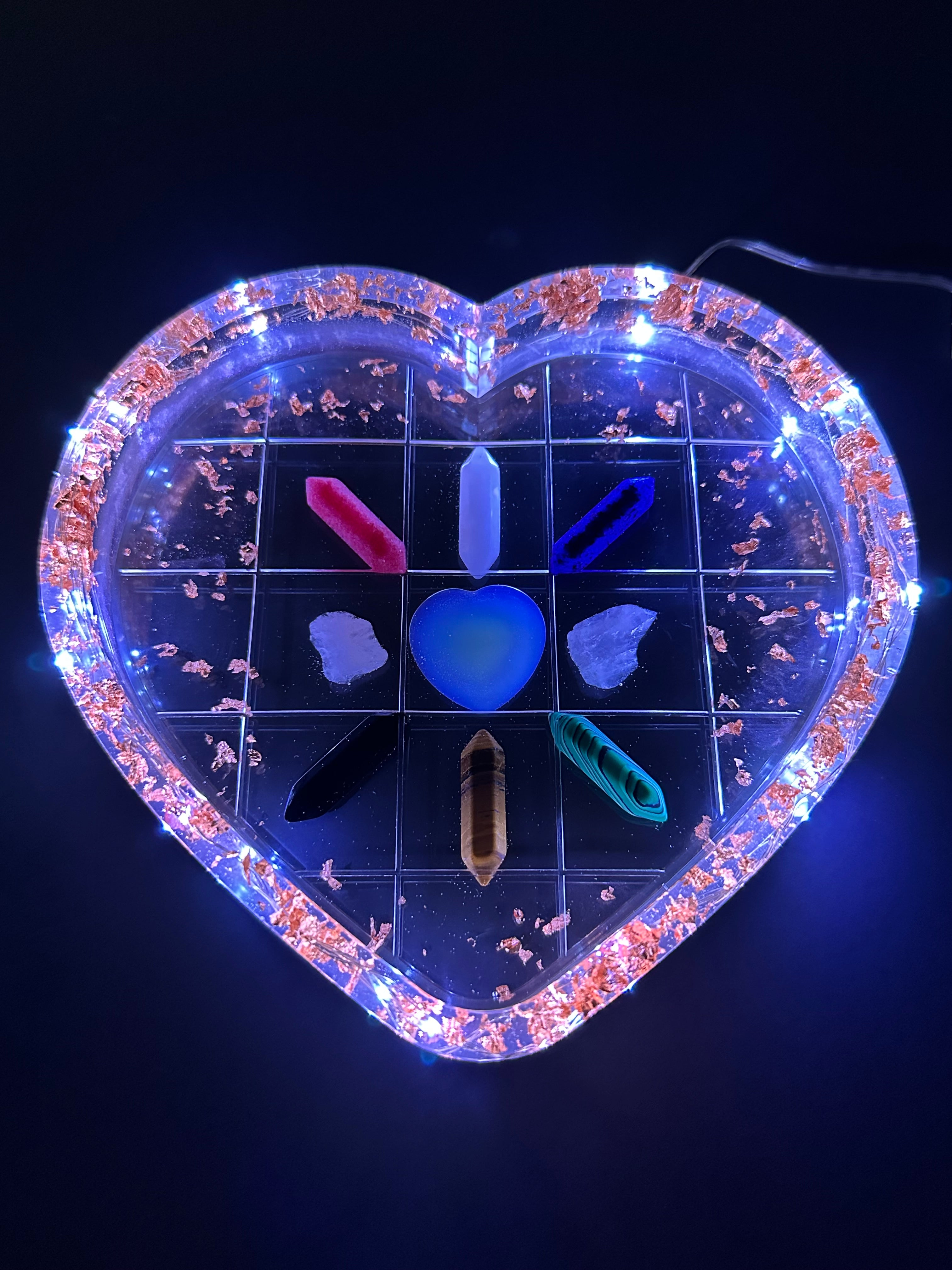 Crystal Guide LED Heart