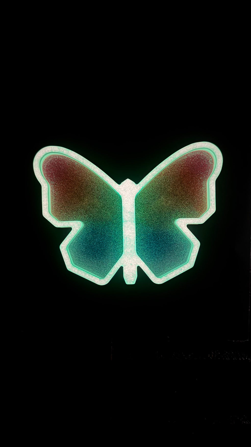 Glow in the Dark Butterfly Tray