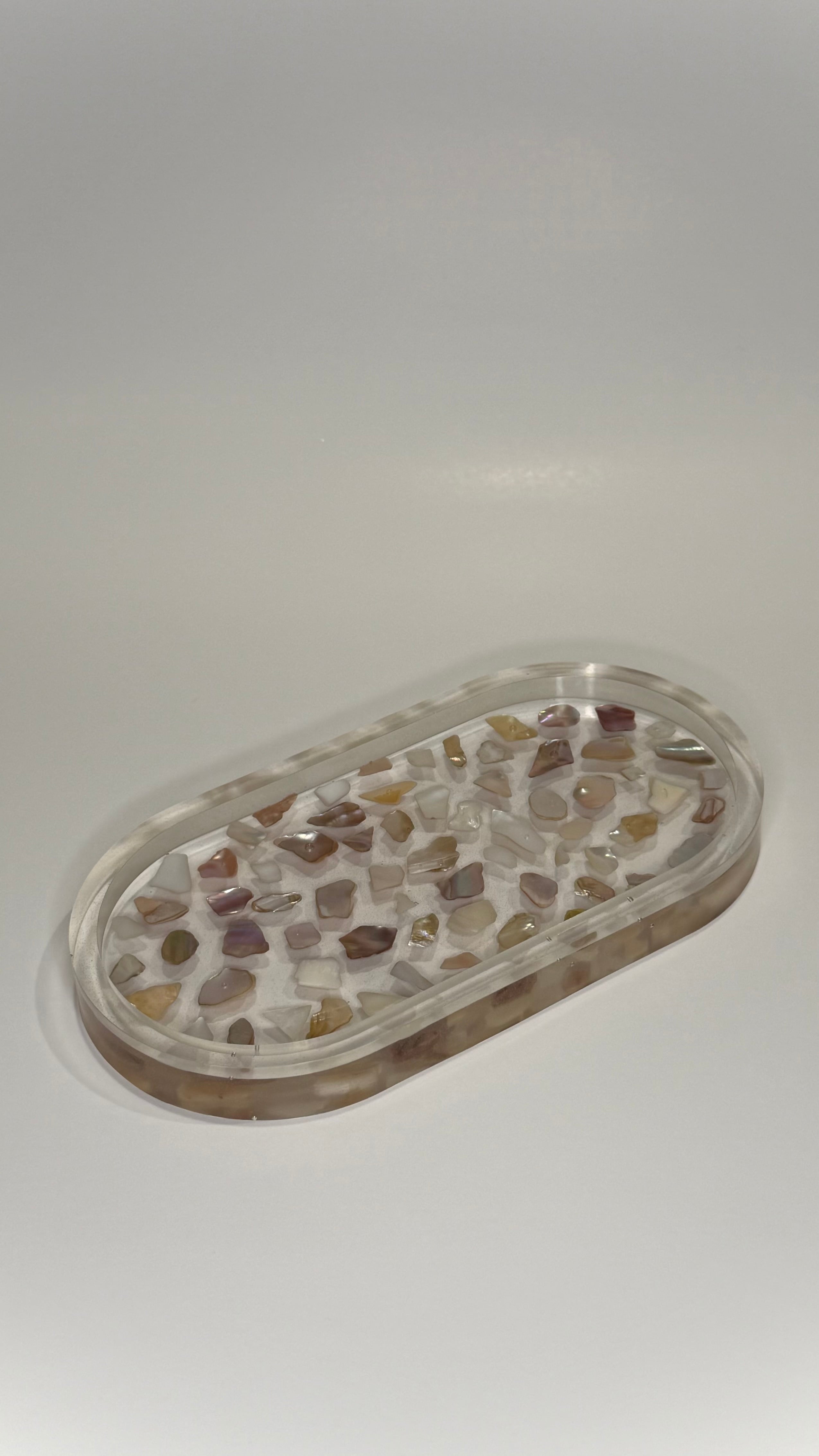 Pearly Shells jewelry Tray