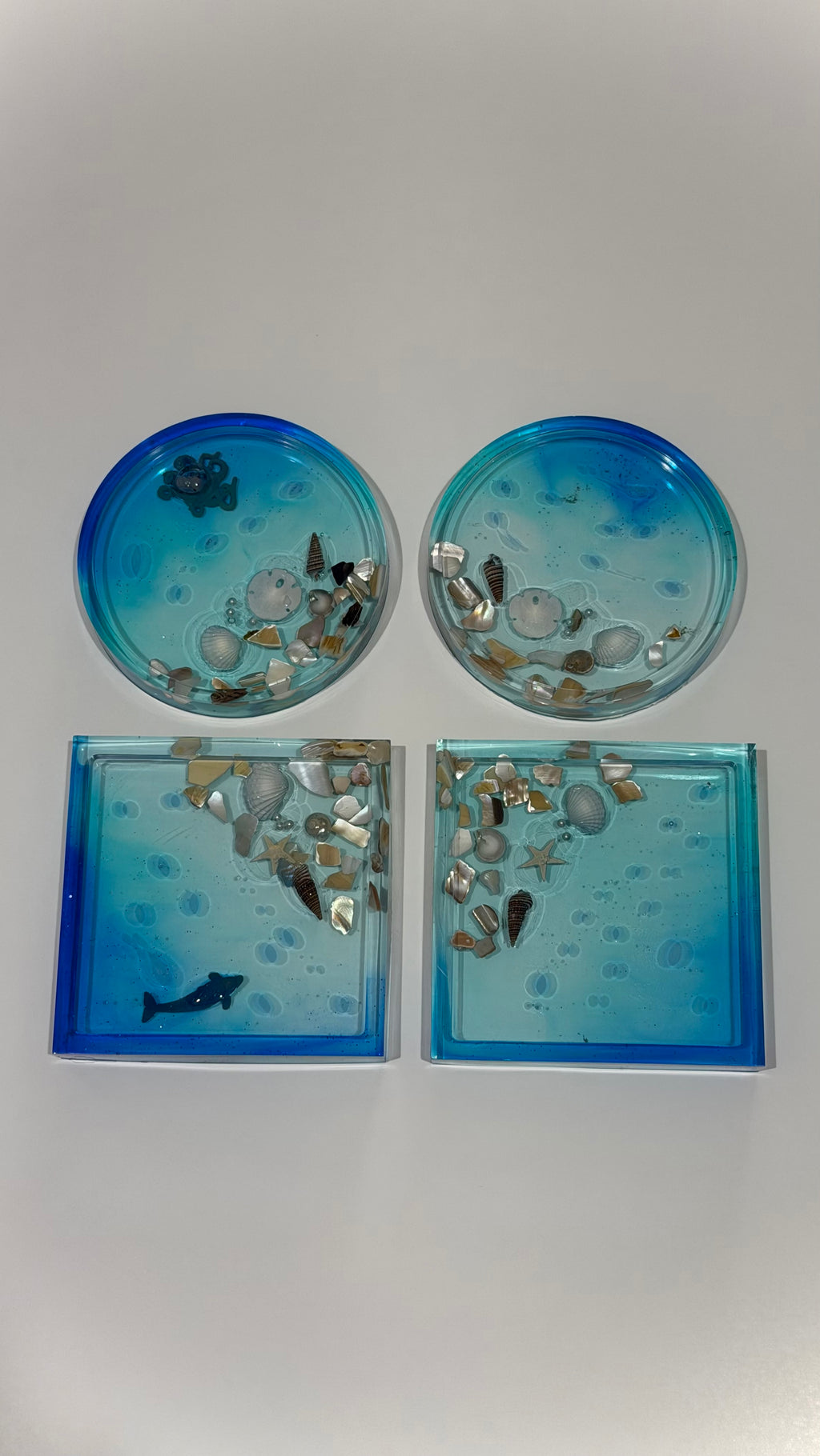 Ocean Treasures Coaster Set – Set of 4