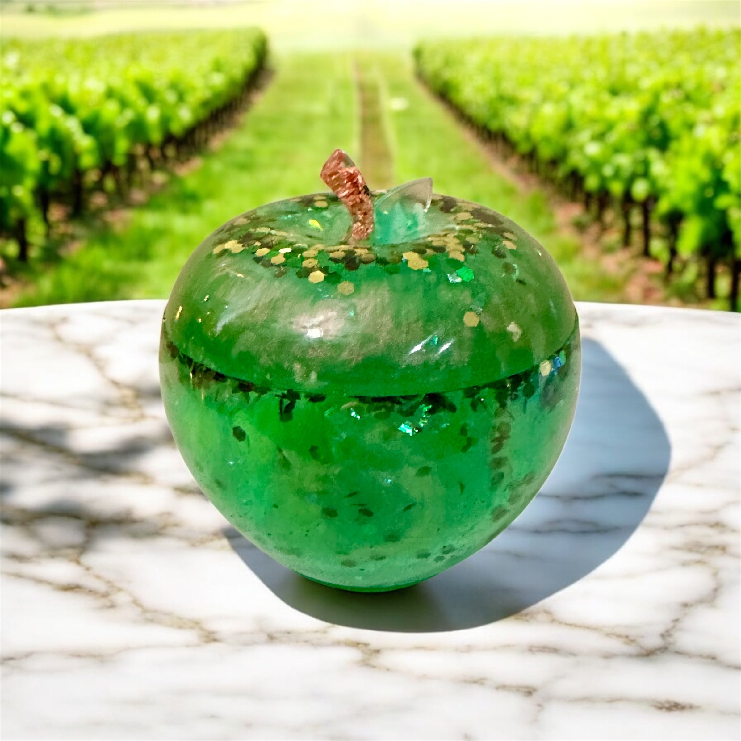 Enchanted Apple Keepsake Jar Collection – 4"H