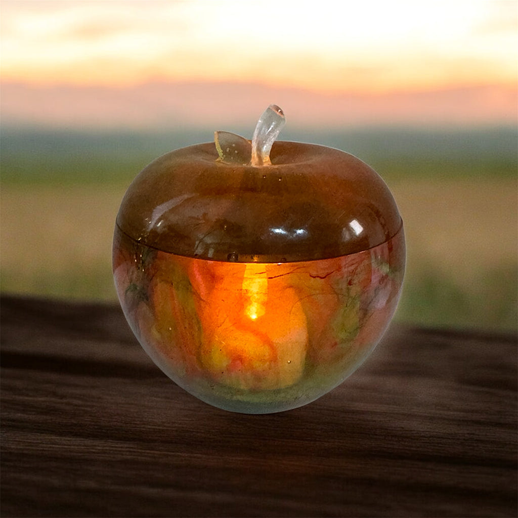 Enchanted Apple Keepsake Jar Collection – 4"H
