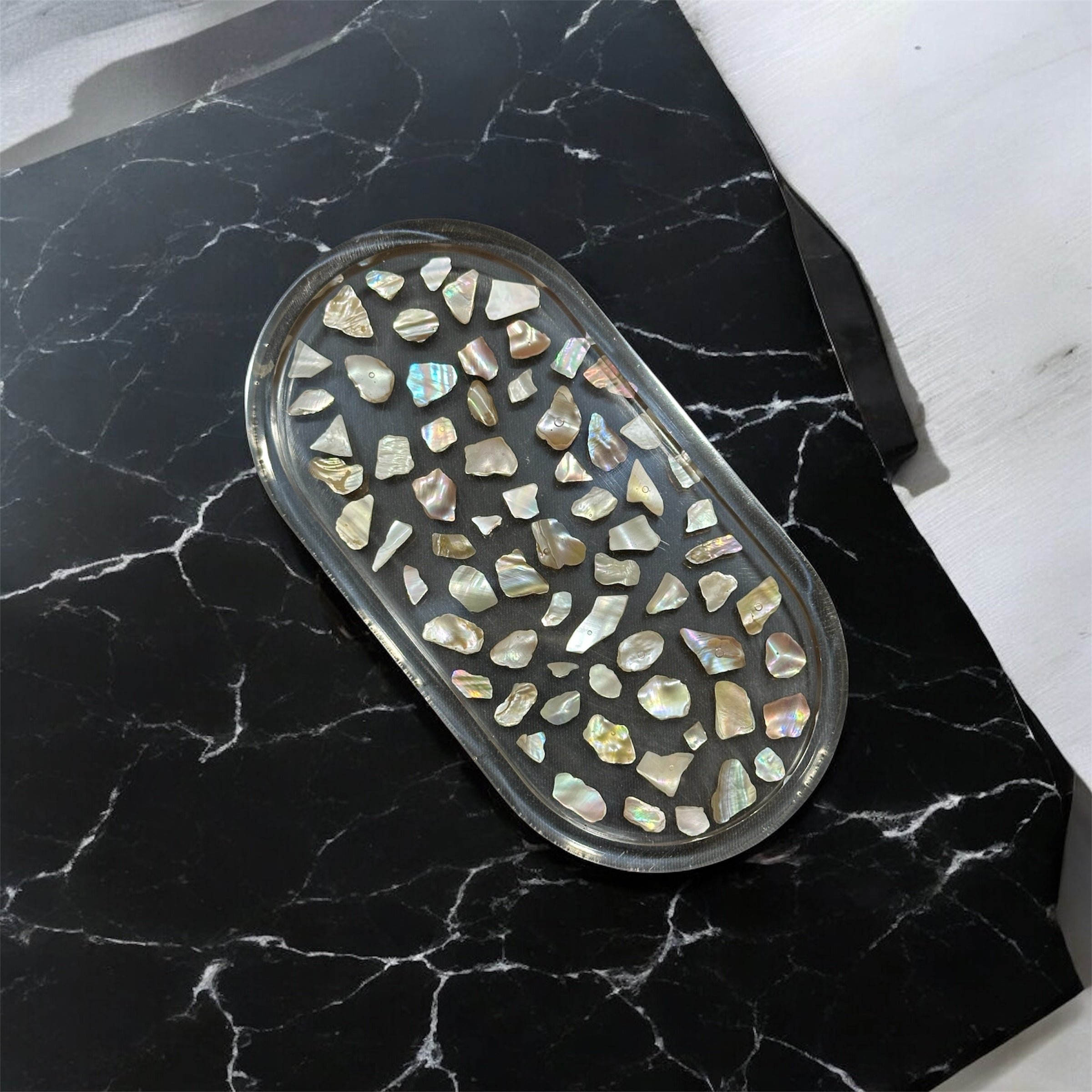 Pearly Shells jewelry Tray