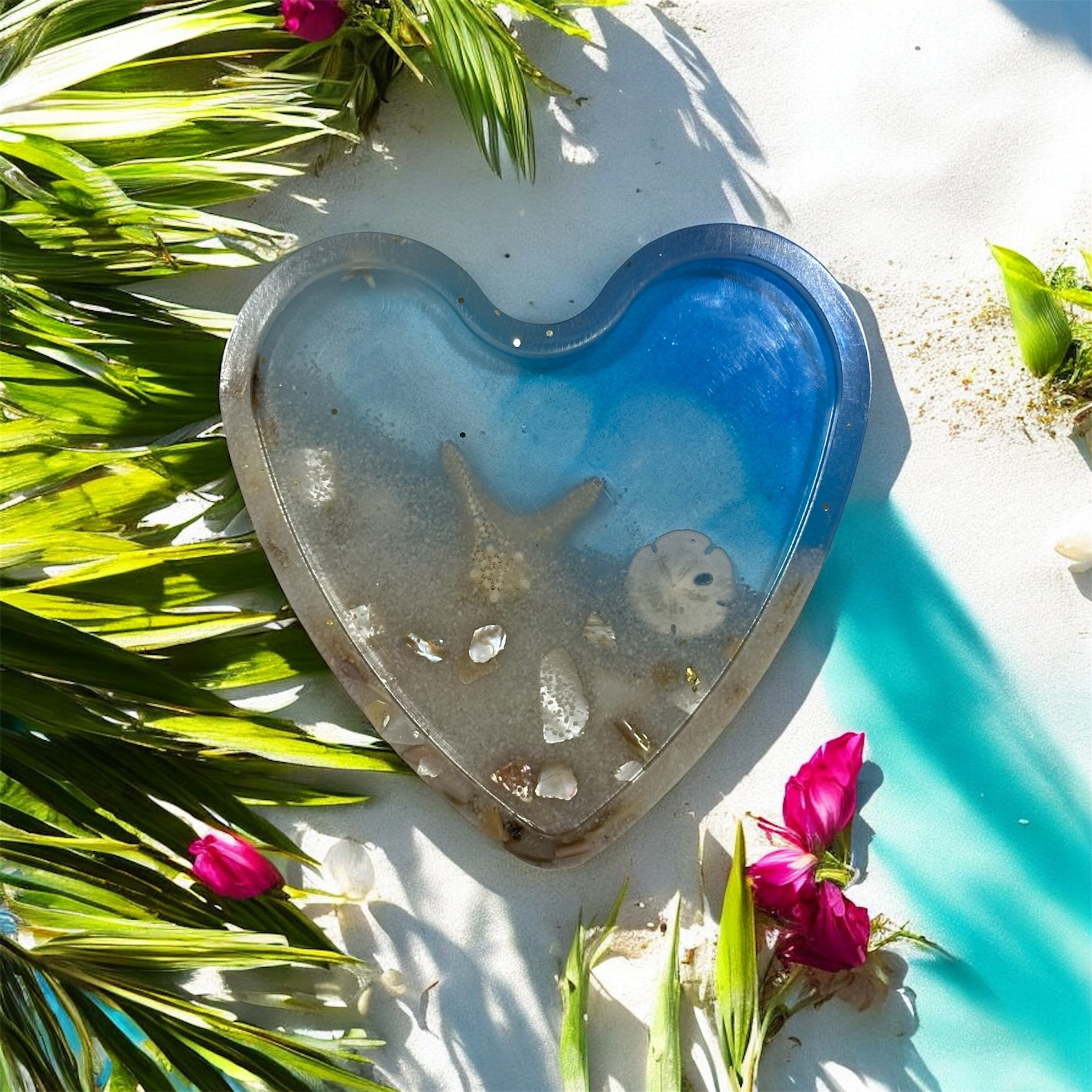 Ocean Heart Trinket Tray