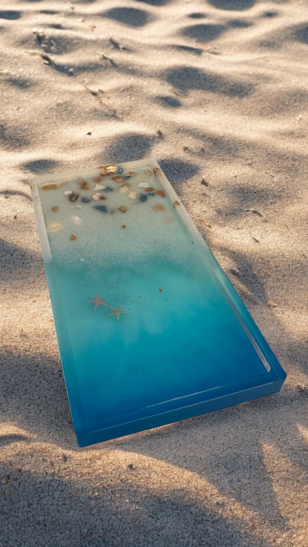 Ocean Treasures Beach Trinket Tray – 9.5" x 4.5"