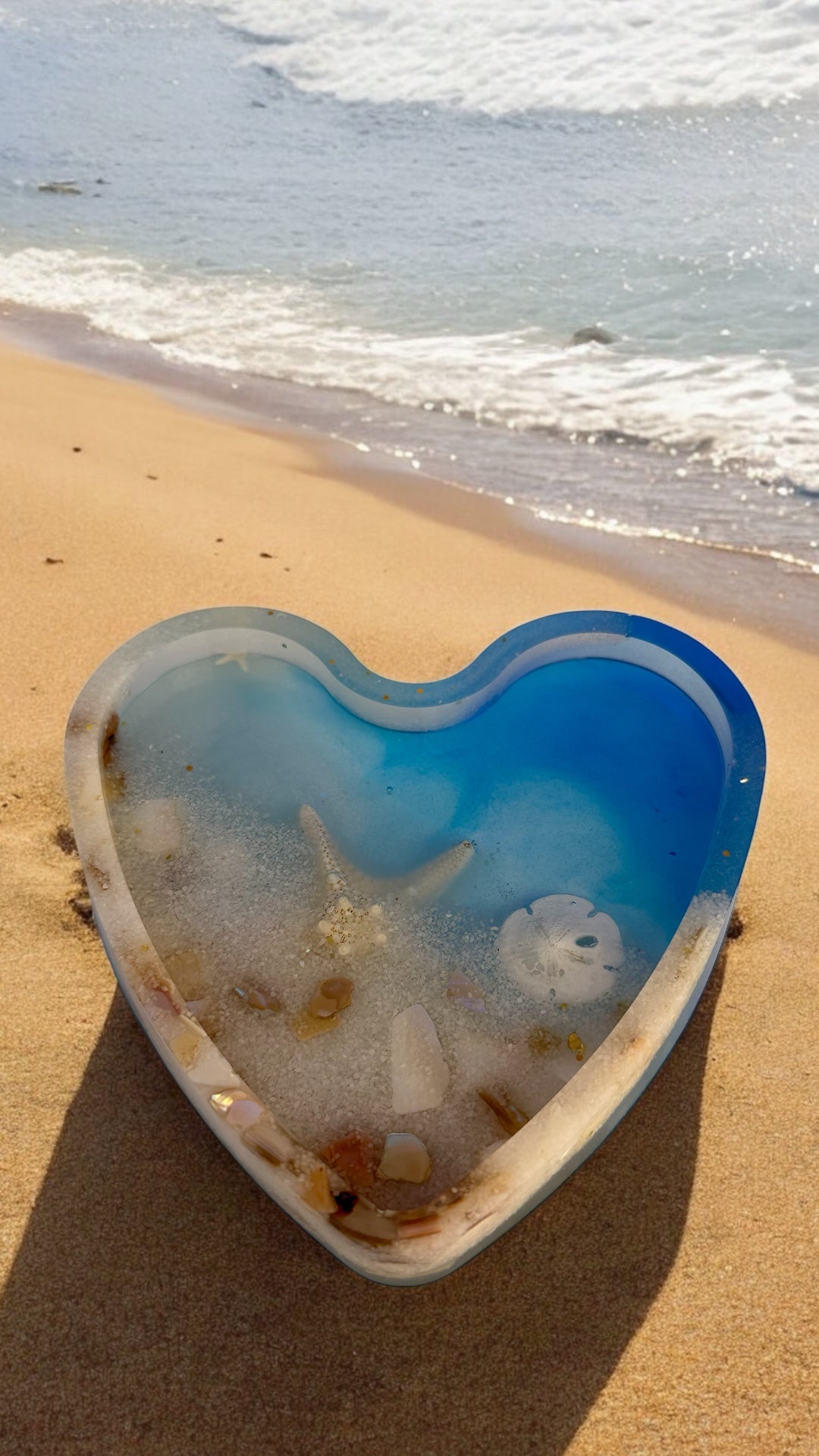 Ocean Heart Trinket Tray