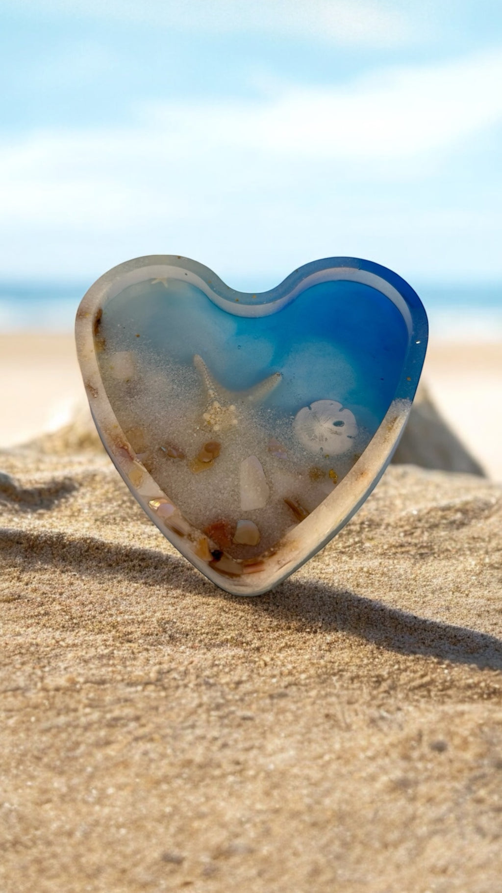 Ocean Heart Trinket Tray