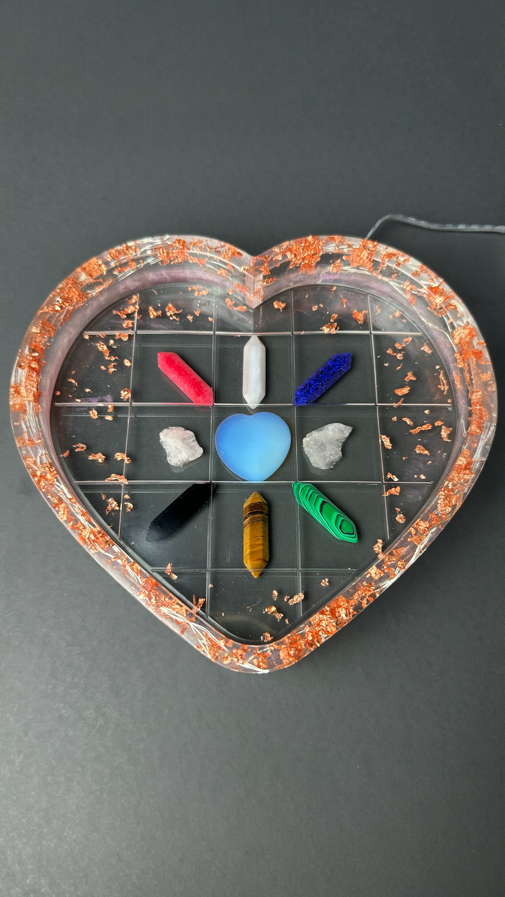 Crystal Guide LED Heart