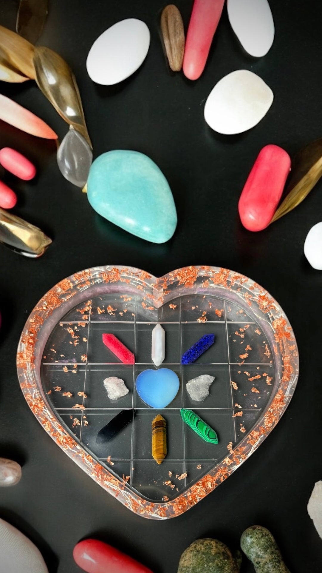 Crystal Guide LED Heart
