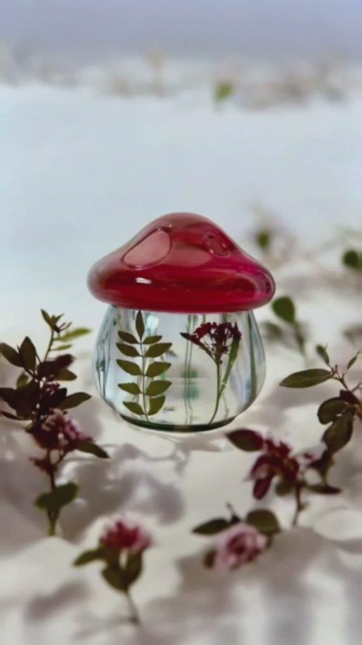 Botanical Mushroom Keepsake Jar Collection